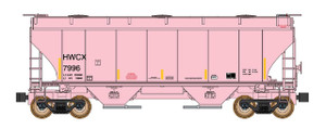 Intermountain ~ N Scale ~ Trinity 3281 2-Bay Covered Hopper ~ Halliburton HWCX #7998 ~ 669015-06