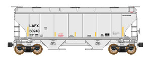 Intermountain ~ N Scale ~ Trinity 3281 2-Bay Covered Hopper ~ LaFarge LAFX #50099 ~ 669017-04