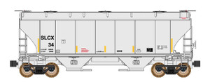 Intermountain ~ N Scale ~ Trinity 3281 2-Bay Covered Hopper ~ St. Lawrence Cement SLCX #12 ~ 669019-03