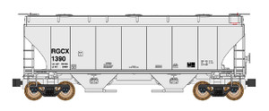 Intermountain ~ N Scale ~ Trinity 3281 2-Bay Covered Hopper ~ Rio Grande Chemicals RGCX #1527 ~ 669020-05