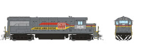 Rapido ~ HO Scale ~ GE U25B Low Hood ~ Family Lines System #1614 ~ DCC Sound ~ 35543