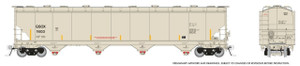 Rapido ~ HO Scale ~ Trinity 6241 Covered Hopper ~ GSOX #1794 ~ 136009-1794