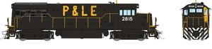 Rapido ~ HO Scale ~ GE U25B Low Hood ~ Pittsburgh & Lake Erie P&LE #2815 ~ DCC Ready ~ 35057