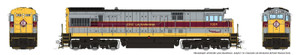 Rapido ~ HO Scale ~ GE U33C ~ Erie Lackawanna #3311 ~ DCC Sound ~ 43508