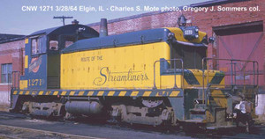 Bowser ~ HO Scale ~ EMD SW1 ~ Chicago & Northwestern #1268 ~ DCC Ready ~ 26150