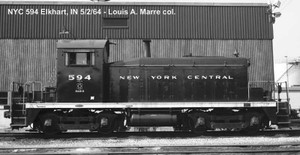 Bowser ~ HO Scale ~ EMD SW1 ~ New York Central #594 ~ DCC Ready ~ 26171