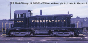 Bowser ~ HO Scale ~ EMD SW1 ~ Pennsylvania #9206 ~ DCC Ready ~ 26186