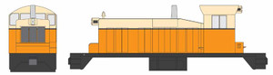 Bowser ~ HO Scale ~ EMD SW1 ~ Generic Orange & Cream ~ DCC Ready ~ 26194