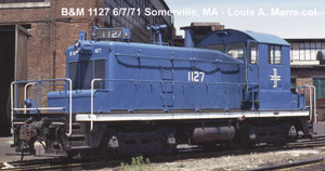 Bowser ~ HO Scale ~ EMD SW1 ~ Boston & Maine #1124 ~ DCC Sound ~ 26142
