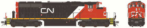 Bowser ~ HO Scale ~ GMD SD40-2W ~ Canadian National #5277 ~ DCC Ready ~ 26224