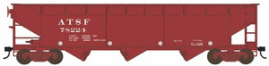 Bowser ~ HO Scale ~ 70 Ton Offset Hopper Car ~ Santa Fe AT&SF #78217 ~ 44071