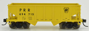 Bowser ~ N Scale ~ H21a 4-Bay Hopper ~ Pennsylvania Railroad PRR #494715 ~ 38179