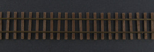 Micro Engineering ~ HOn3 Scale ~ Code 40 ~ Weathered Flex-Trak ~ 3' Sections ~ 6 pieces ~ 12-118-6
