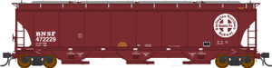 Intermountain ~ HO Scale ~ Trinity 5161 3-Bay Covered Hopper ~ BNSF #472363 ~ 472101-04