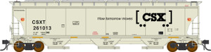 Intermountain ~ HO Scale ~ Trinity 5161 3-Bay Covered Hopper ~ CSX #261119 ~ 472161-04