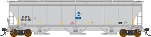 Intermountain ~ HO Scale ~ Trinity 5161 3-Bay Covered Hopper ~ David J. Joseph DJTX #516127 ~ 472167-02