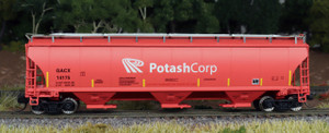 Intermountain ~ N Scale ~ Trinity 5161 3-Bay Covered Hopper ~ Potash Corp #14120 ~ 67217-27