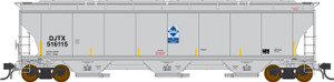 Intermountain ~ N Scale ~ Trinity 5161 3-Bay Covered Hopper ~ David J. Joseph DJTX #516130 ~ 67267-03