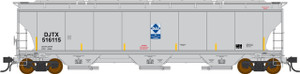 Intermountain ~ N Scale ~ Trinity 5161 3-Bay Covered Hopper ~ David J. Joseph DJTX #516155 ~ 67267-05