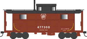 Bowser ~ HO Scale ~ Class N5 Steel Caboose ~ Pennsylvania #477300 ~ 43367
