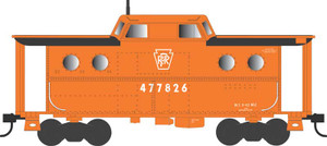 Bowser ~ HO Scale ~ Class N5C Steel Caboose ~ Pennsylvania #477906 ~ 43395