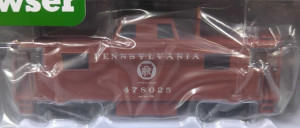Bowser ~ HO Scale ~ Class N8 Steel Caboose ~ Pennsylvania #478025 ~ 43410