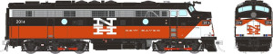Rapido ~ HO Scale ~ Rebuilt EMD FL9 ~ ConnDOT #2027 ~ DCC Sound ~ 14621
