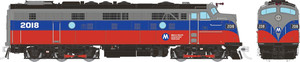Rapido ~ HO Scale ~ Rebuilt EMD FL9 ~ Metro North #2018 ~ DCC Ready ~ 14125