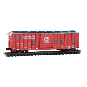 Micro Trains Line ~ N Scale ~ 50' Rib Side Track Inspection Car ~ Canadian Pacific Kansas City CPKC #63 ~ 02500366