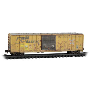 Micro Trains Line ~ N Scale ~ 50' Rib Side Boxcar ~ Seaboard System SBD #141573 ~ 02544445