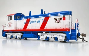 Rapido ~ HO Scale ~ EMD SW9 ~ Cambria & Indiana Bicentennial #36 ~ DCC Sound ~ 27615