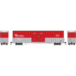 Athearn ~ HO Scale ~ 60' Gunderson High-Cube Double Door Box Car ~ New York Central #174227 ~ 3210