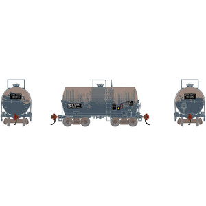 Athearn ~ HO Scale ~ 30' NACC 8,000 Gallon Tank Car ~ Primed For Grime ~ GATX #12157 ~ 3233