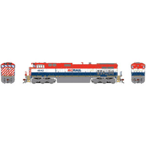 Athearn Genesis ~ HO Scale ~ Dash 9-44CW ~ British Columbia Railway #4642 ~ DCC Ready ~ 2762