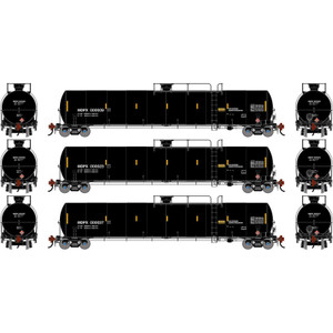 Athearn Genesis ~ HO Scale ~ UTC 33K LPG Tank Car ~ 3 Pack ~ MDPX #000009/000023/000037 ~ 2859