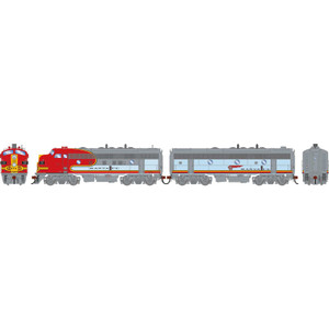 Athearn Genesis ~ HO Scale ~ F7A/F7B set ~ Santa Fe #330/#330B ~ DCC Sound ~ 2967