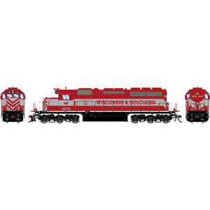 Athearn ~ HO Scale ~ SD40 ~ Wisconsin & Southern # 4078 ~ DCC Sound ~ 3424