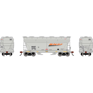 Athearn ~ HO Scale ~ ACF 2970 Covered Hopper ~ BNSF #405801 ~ 3306