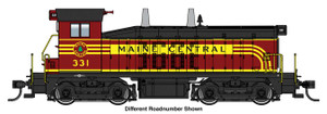 Walthers Mainline ~ HO Scale ~ EMD SW7 Phase II ~ Maine Central #332 ~ DCC Sound ~ 910-20689