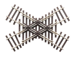Walthers Track ~ HO Scale ~ 60-Degree Crossing ~ Code 83 ~ 948-83060