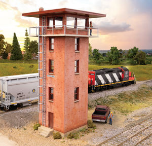 Walthers Cornerstone ~ HO Scale ~ Modern Yard Tower ~ Kit ~ 933-3557