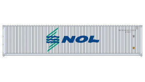 Class One Model Works ~ HO Scale ~ CIMC 40' Corrugated Containers ~ 3-Pack ~ Neptune Orient Lines ~ CT00715