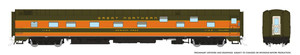Rapido ~ HO Scale ~ Duplex Sleeper ~ Great Northern #1164 "Logan Pass" ~ Lighted ~ 101164