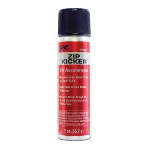 Robart Mfg Inc ~ Zip Kicker ~ Super Glue Accelerator ~ 2oz Aerosol Spray ~ 438