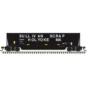 Atlas ~ N Scale ~ Coalveyor Bathtub Gondola ~ Sullivan Scrap Metal EAMX #431 ~ 50007746