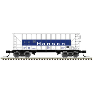 Atlas ~ N Scale ~ Greenville 100-Ton 2-Bay Hopper ~ Hanson GIHX #1505 ~ 50007482