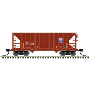 Atlas ~ N Scale ~ Greenville 100-Ton 2-Bay Hopper ~ Wheeling & Lake Erie #230030 ~ 50007496