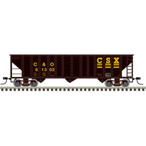 Atlas ~ N Scale ~ Trainman 90 Ton Hopper ~ CSX C&O #61302 ~ 50007668