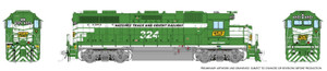 Rapido ~ HO Scale ~ EMD GP38 ~ Natchez Trace & Orient #324 ~ DCC Ready ~ 38081