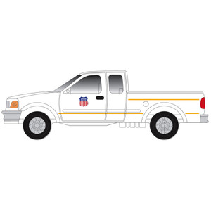 Atlas ~ N Scale ~ 1997 Ford F-150 Pickup Truck ~ 2-Pack ~ Union Pacific ~ 60000182